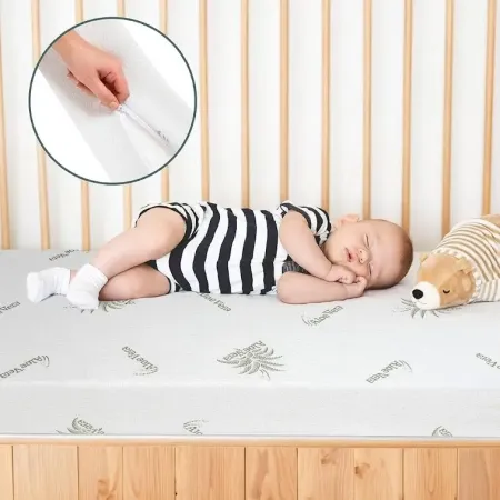 Matelas pour bébé ultra confort DeLoison - Matelas nourrisson made in Europe